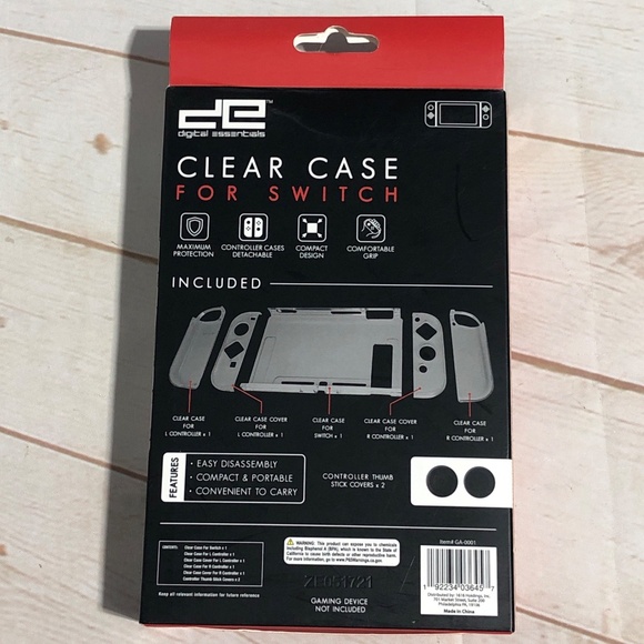 Clear Case for Switch - Picture 2 of 6